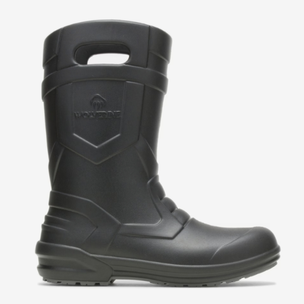 NIB Wolverine Scout Boot Oil And Slip Resistant Black Men's Size 9
